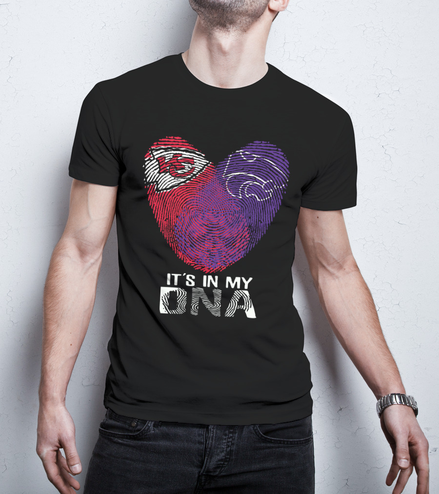 Kansas Chiefs Wildcats It's In My DNA T-Shirt