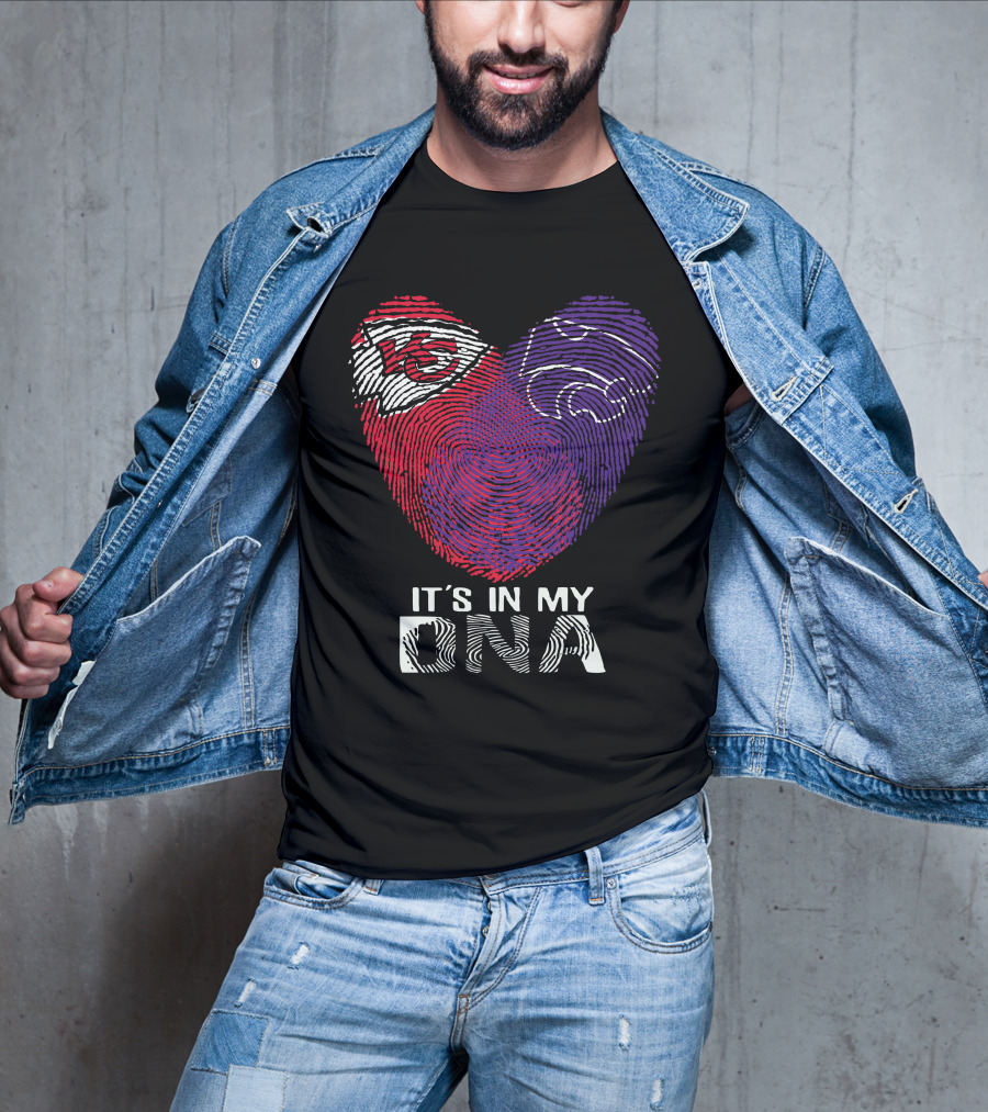 Kansas Chiefs Wildcats It's In My DNA T-Shirt