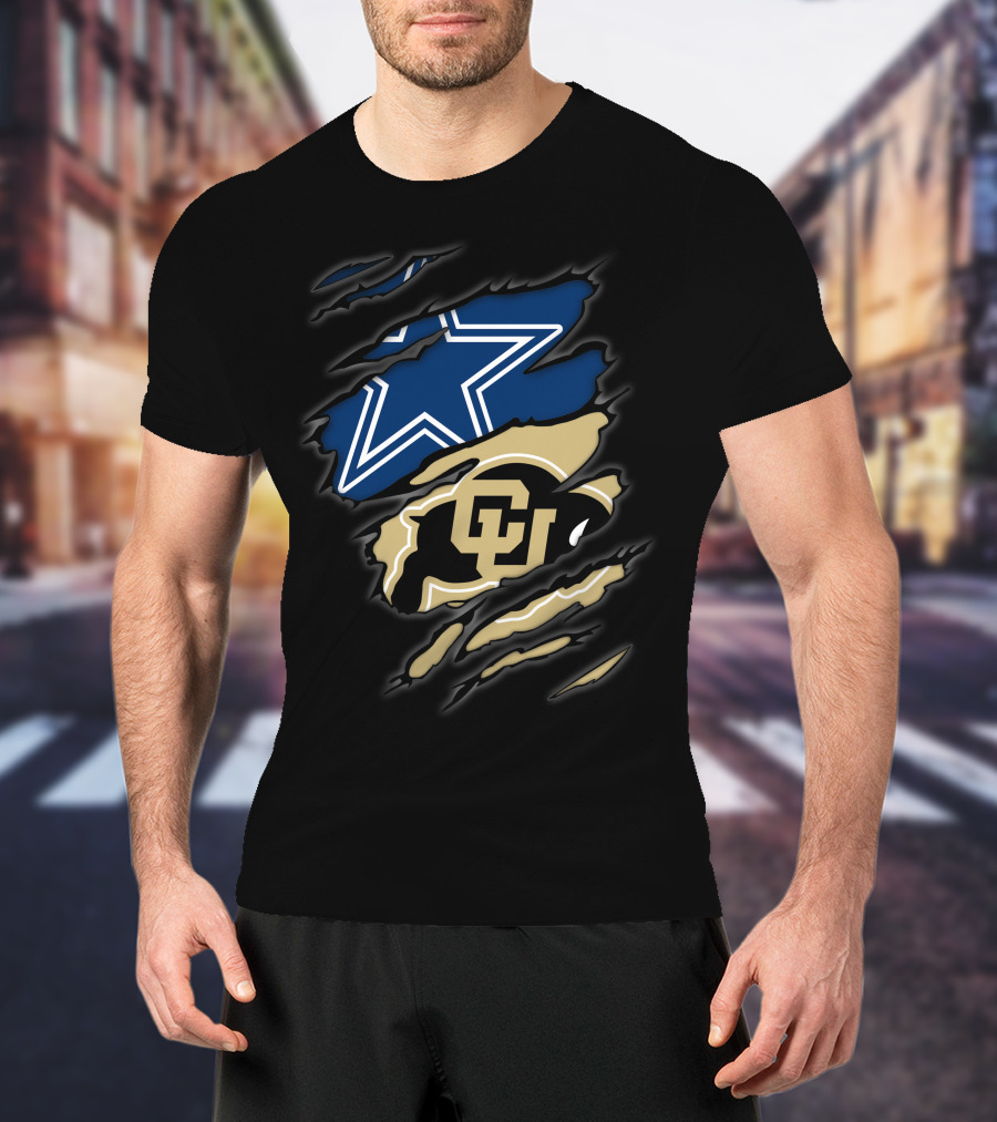 Cowboys Star Colorado Buffaloes CU T-Shirt