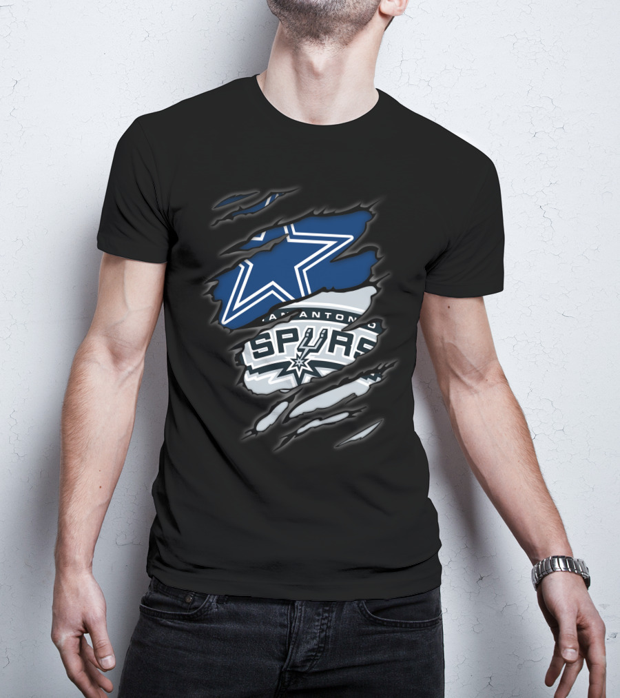 Dallas Cowboys San Antonio Spurs Fusion T-Shirt