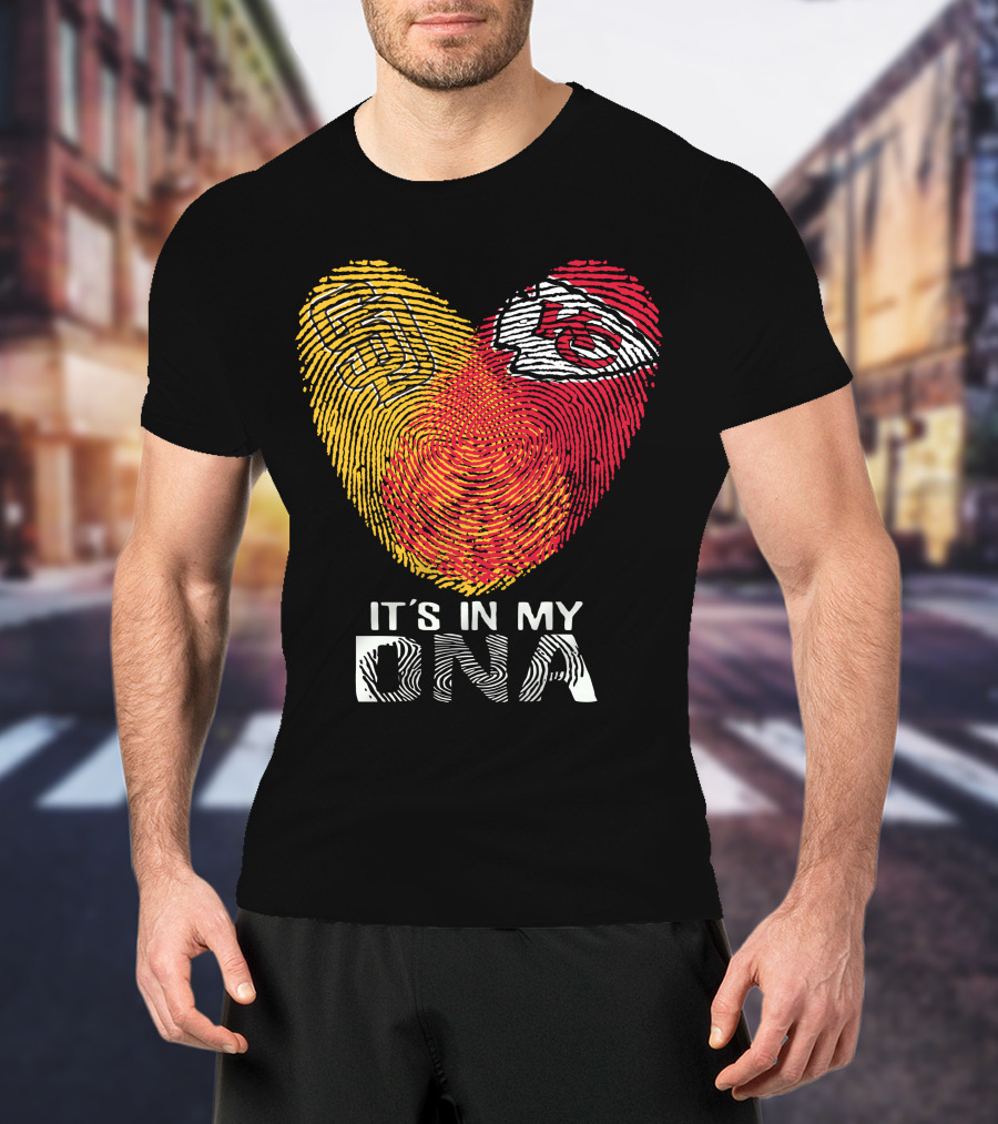 San Diego Padres Kansas City Chiefs It's In My DNA T-Shirt