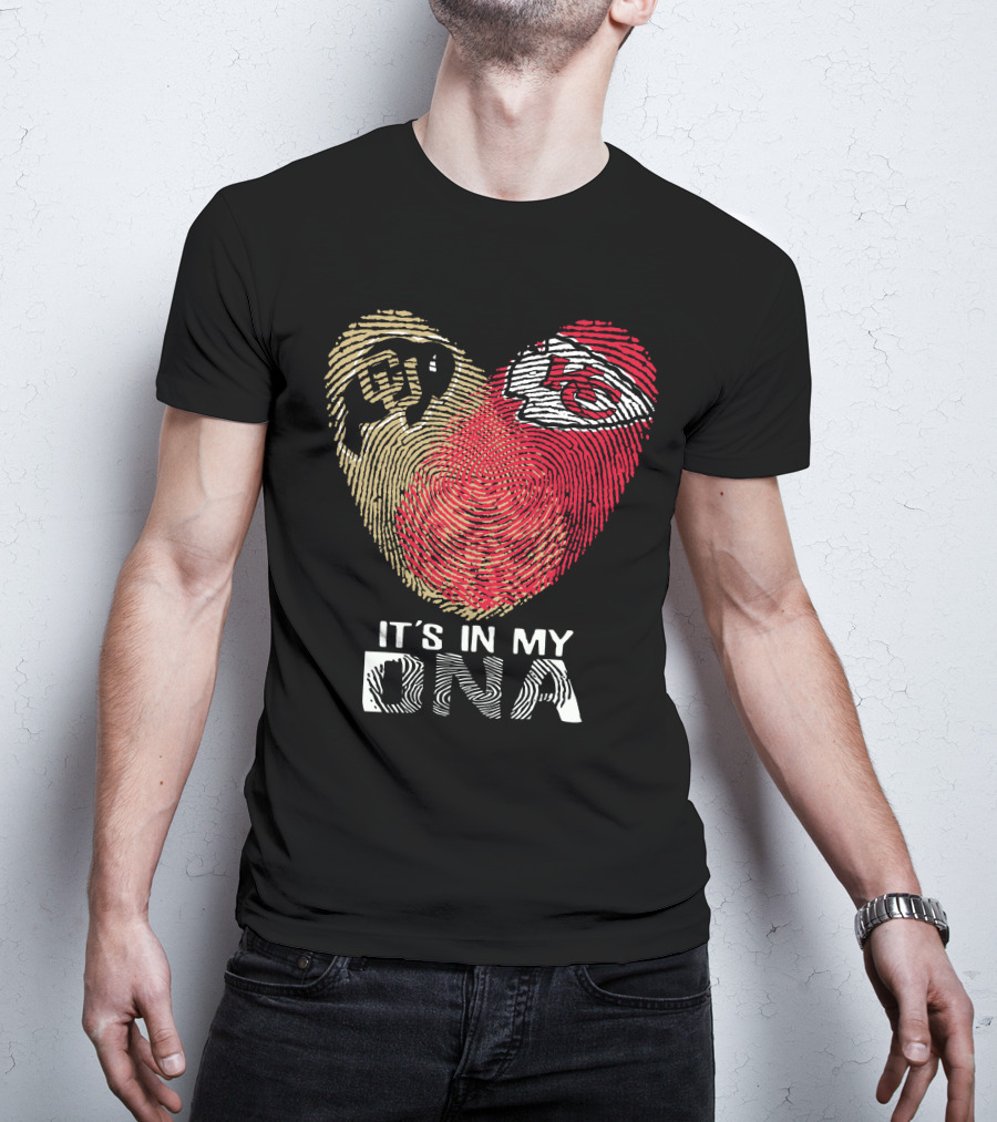 Colorado Buffaloes Kc Chiefs It's In My Dna T-Shirt