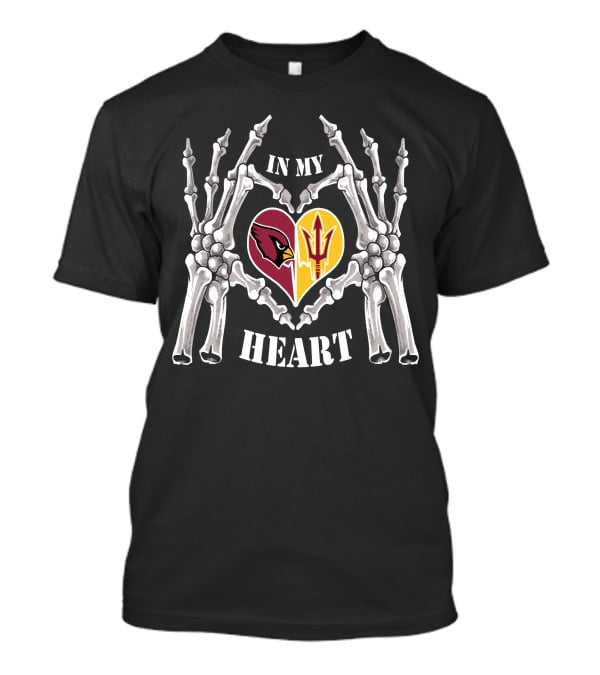 In My Heart Cardinals Arizona State T-Shirt