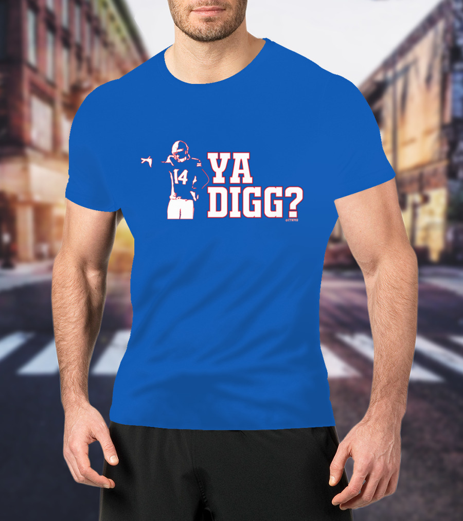 Stefon Diggs Ya Digg? 14 Football Fan T-Shirt