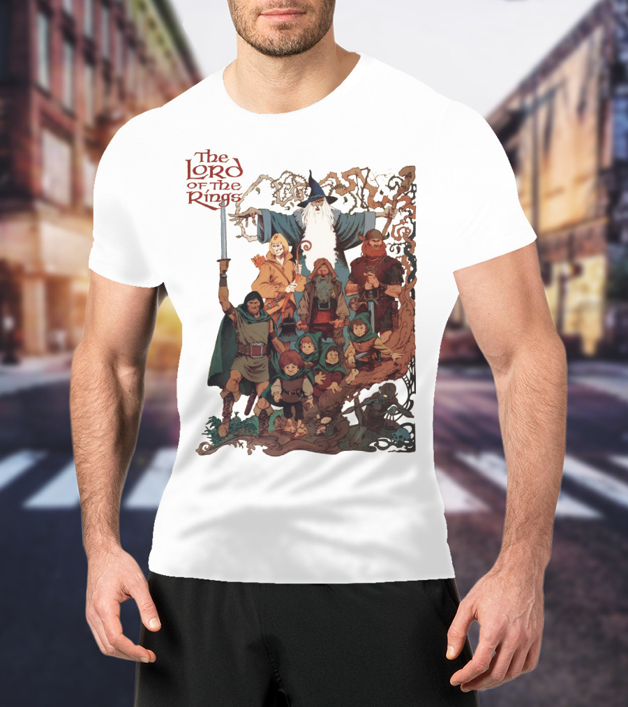 The Lord Of The Rings Classic Fellowship T-Shirt
