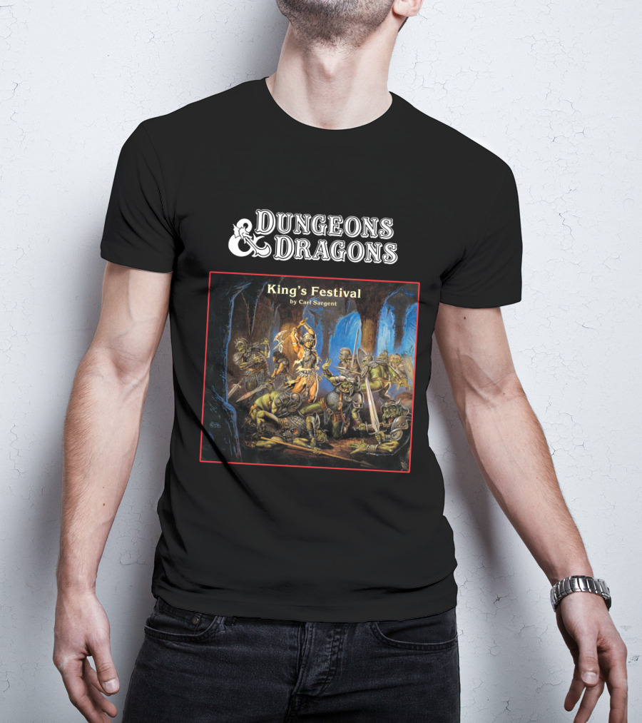 Dungeons And Dragons King's Festival By Carl Sargent T-Shirt
