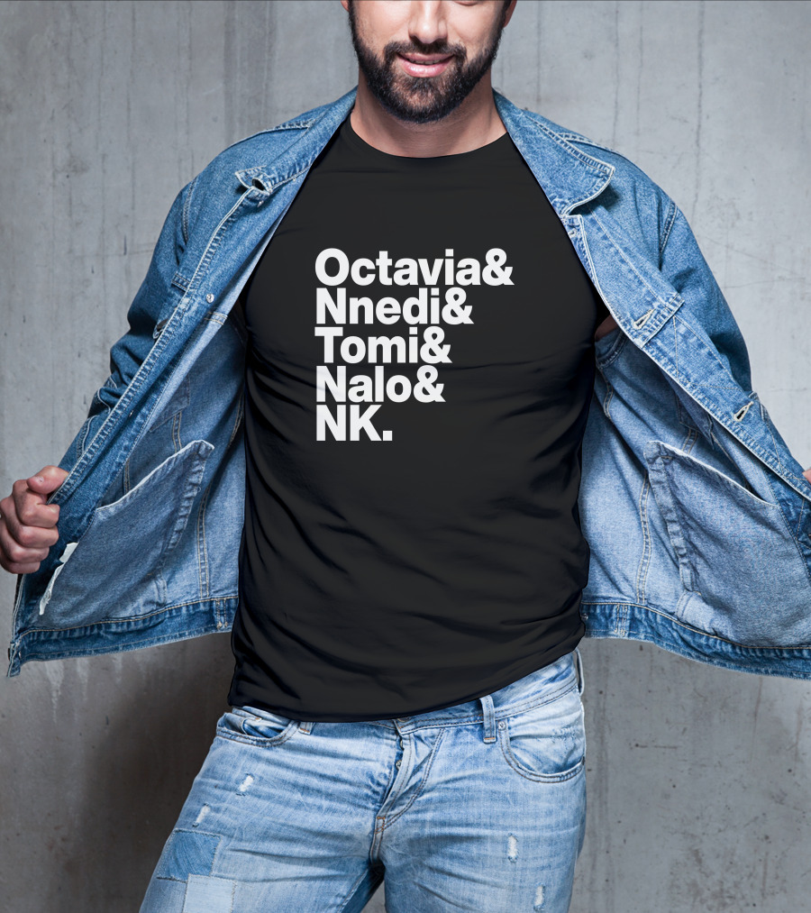 Sistah Scifi Octavia Nnedi Tomi Nalo NK Literature Icon List T-Shirt