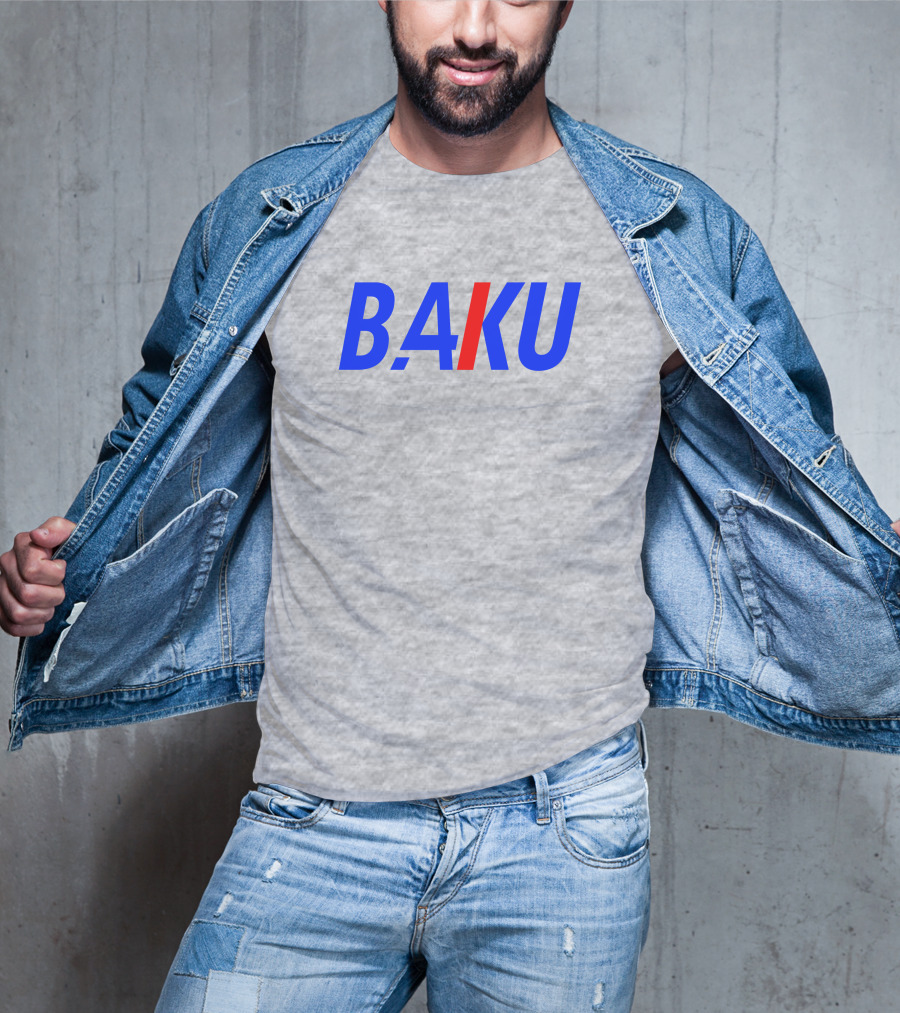 Baku 4 1 Myguyrudi Bold Blue T-Shirt
