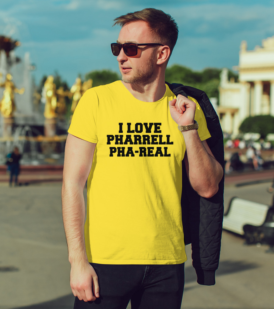 I Love Pharrell Pha-Real The Neptunes Marc Goldstein T-Shirt