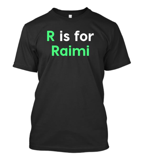 R Is For Raimi Cinephile Game Super Yaki T-Shirt