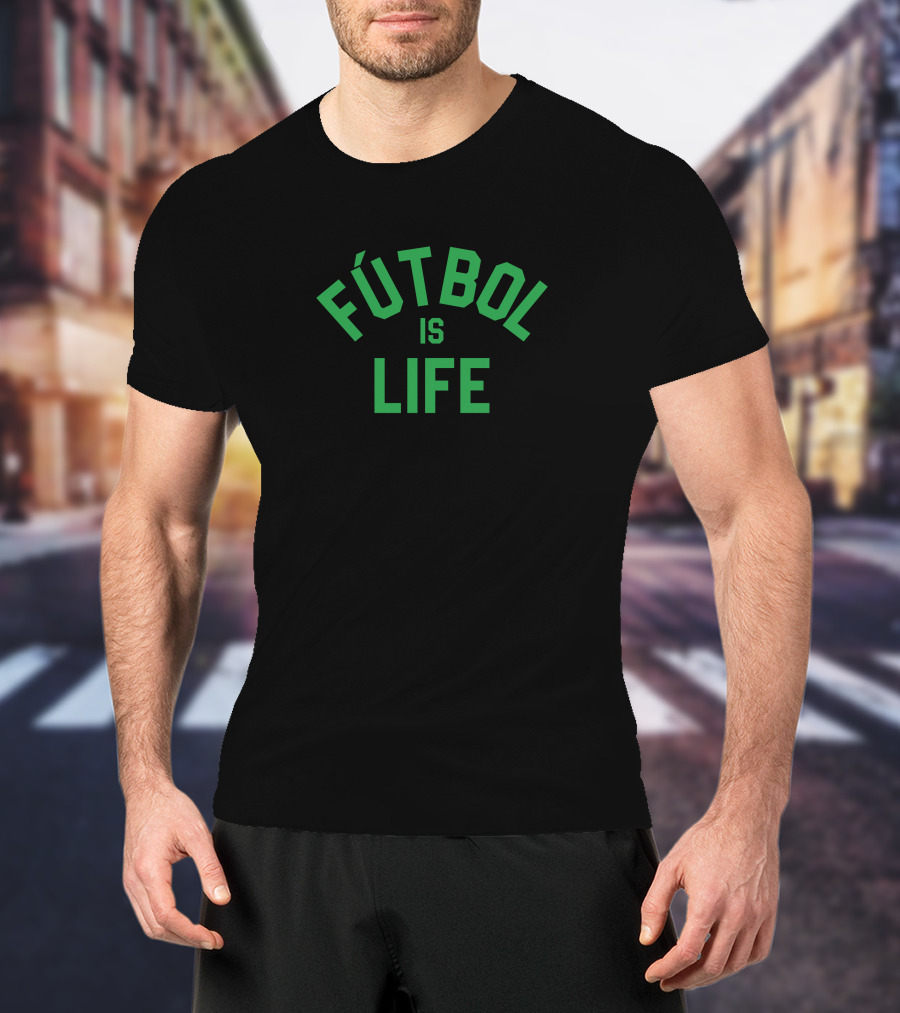 Standing Room Only Shop Fútbol Is Life Dani Rojas Football Soccer Fan T-Shirt