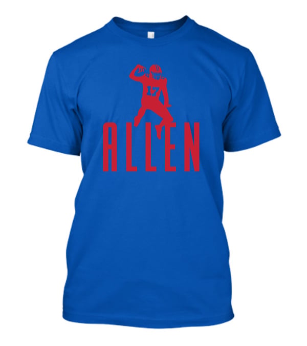 Buffalo Bills Allen 17 Football T-Shirt