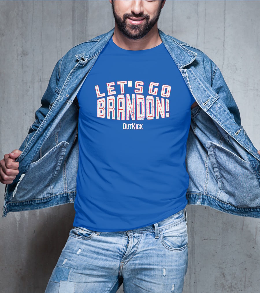 Outkick Let's Go Brandon Lay Travis T-Shirt
