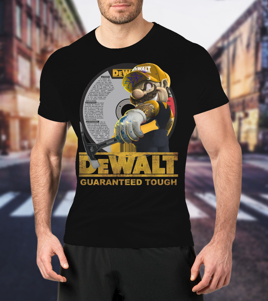 DeWalt Guaranteed Tough Mario3x4 T-Shirt