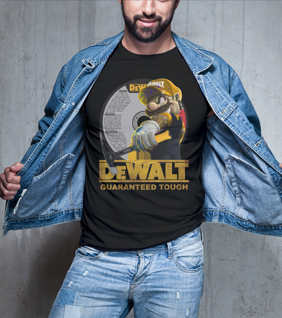 DeWalt Guaranteed Tough Mario3x4 T-Shirt
