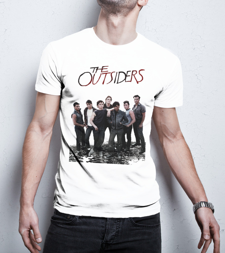 The Outsiders 1983 Movie Cast Photo Classic T-Shirt