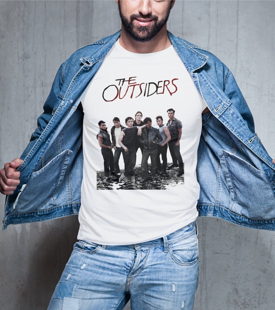 The Outsiders 1983 Movie Cast Photo Classic T-Shirt