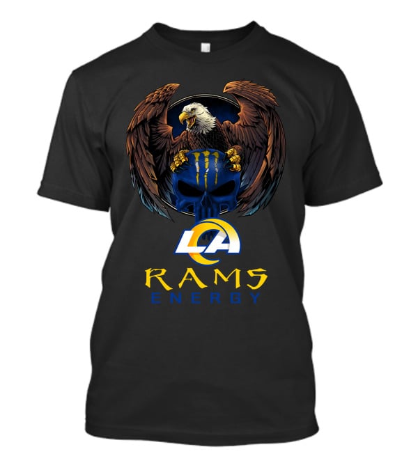 La Rams Energy Eagle Skulls T-Shirt