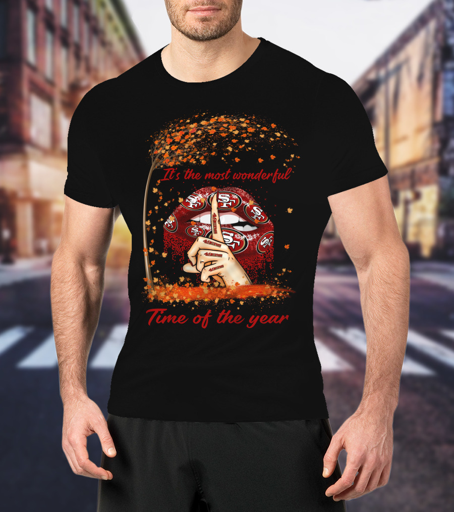 It's The Most Wonderful Time Of The Year Halloween Nfl San Francisco 49ers T-Shirt