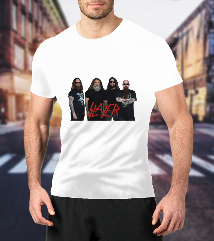 Slayer Classic Band Member Pose T-Shirt