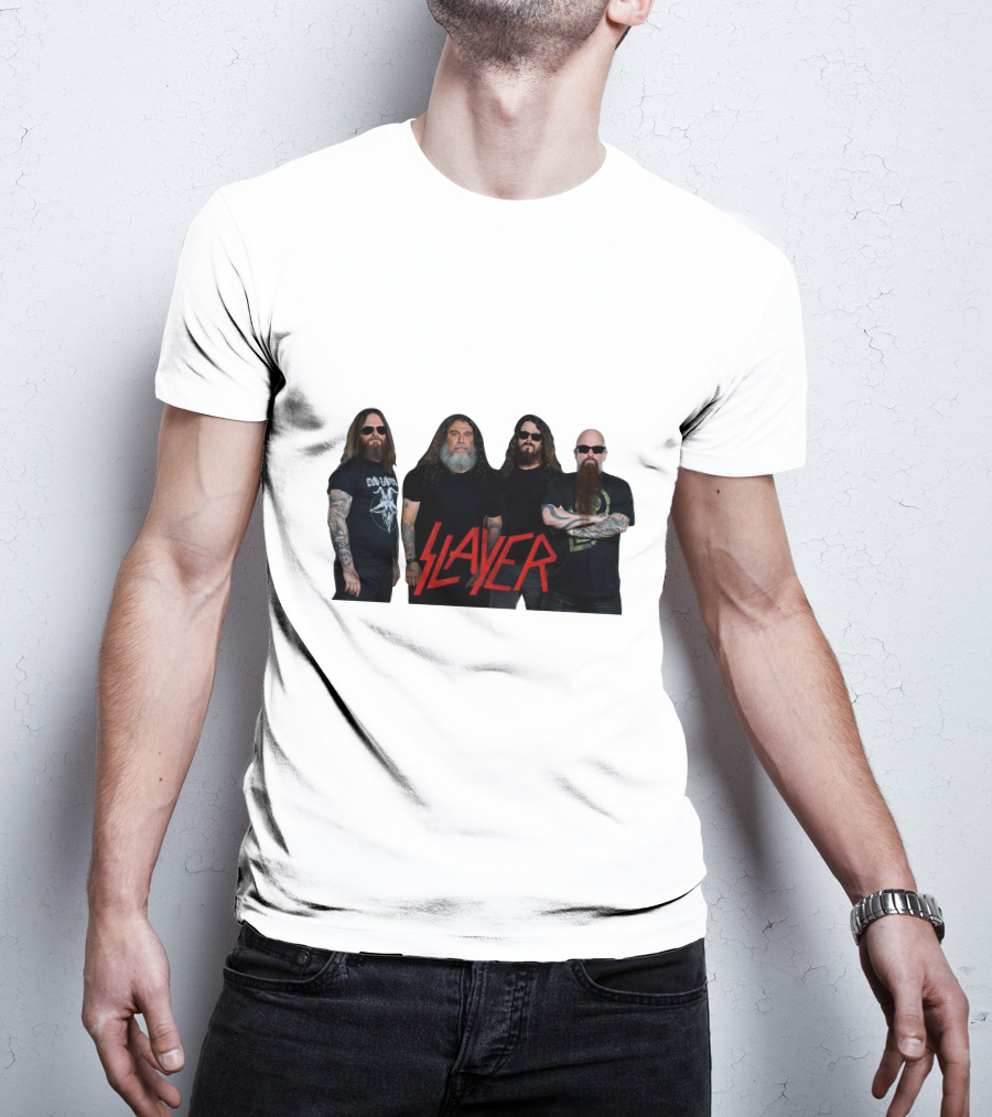 Slayer Classic Band Member Pose T-Shirt