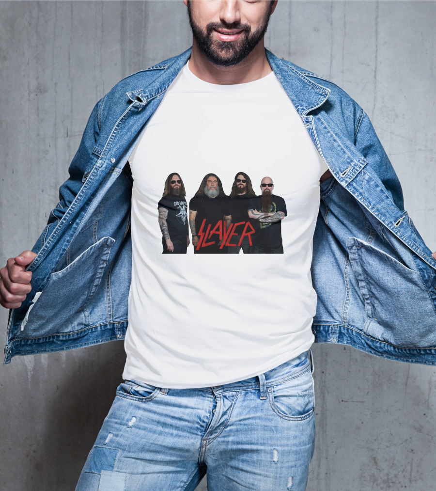Slayer Classic Band Member Pose T-Shirt