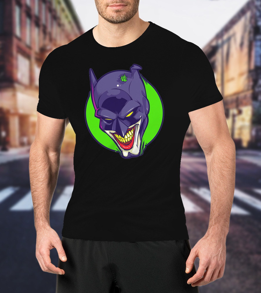 Bat Joke Evil Grin Mashup T-Shirt