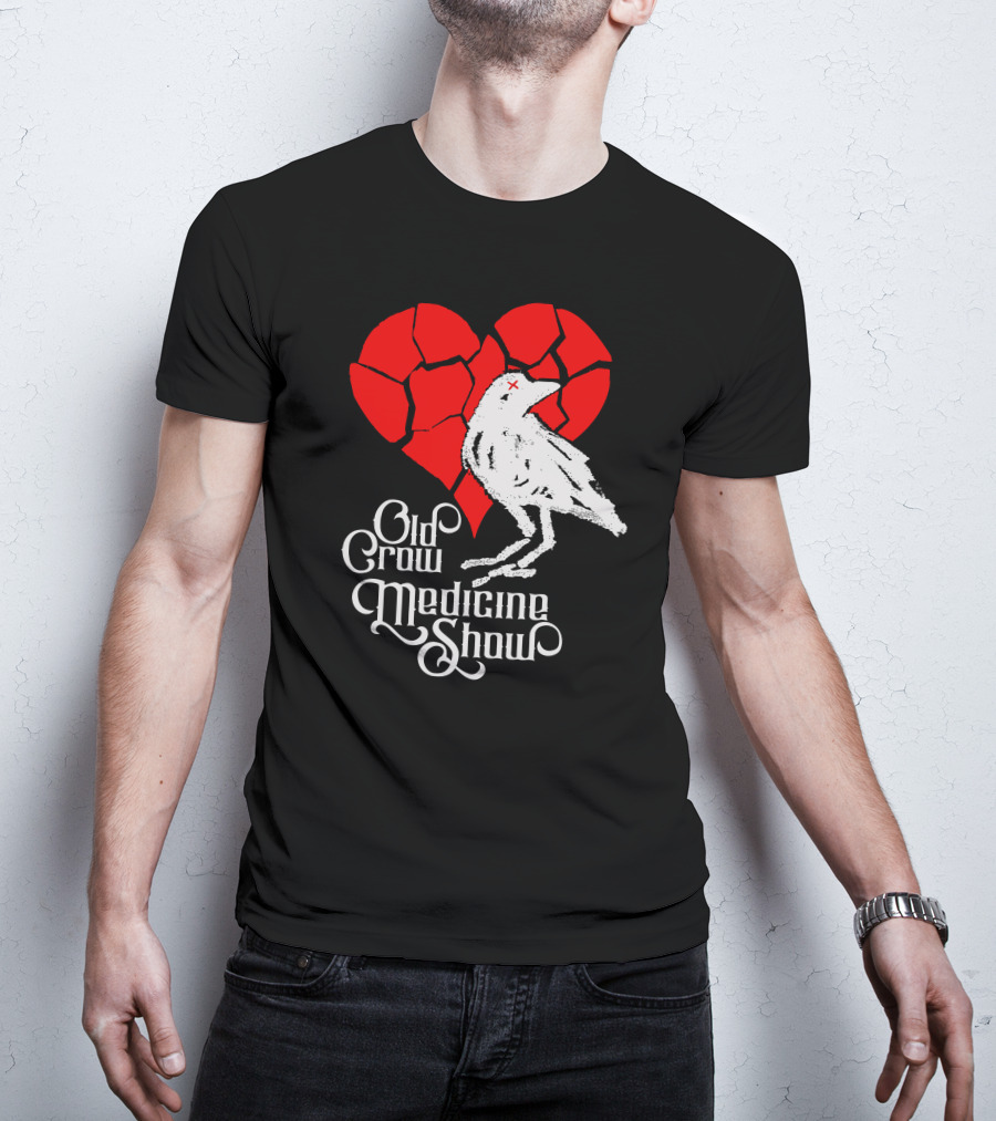 Old Crow Medicine Show Broken Heart Crow T-Shirt