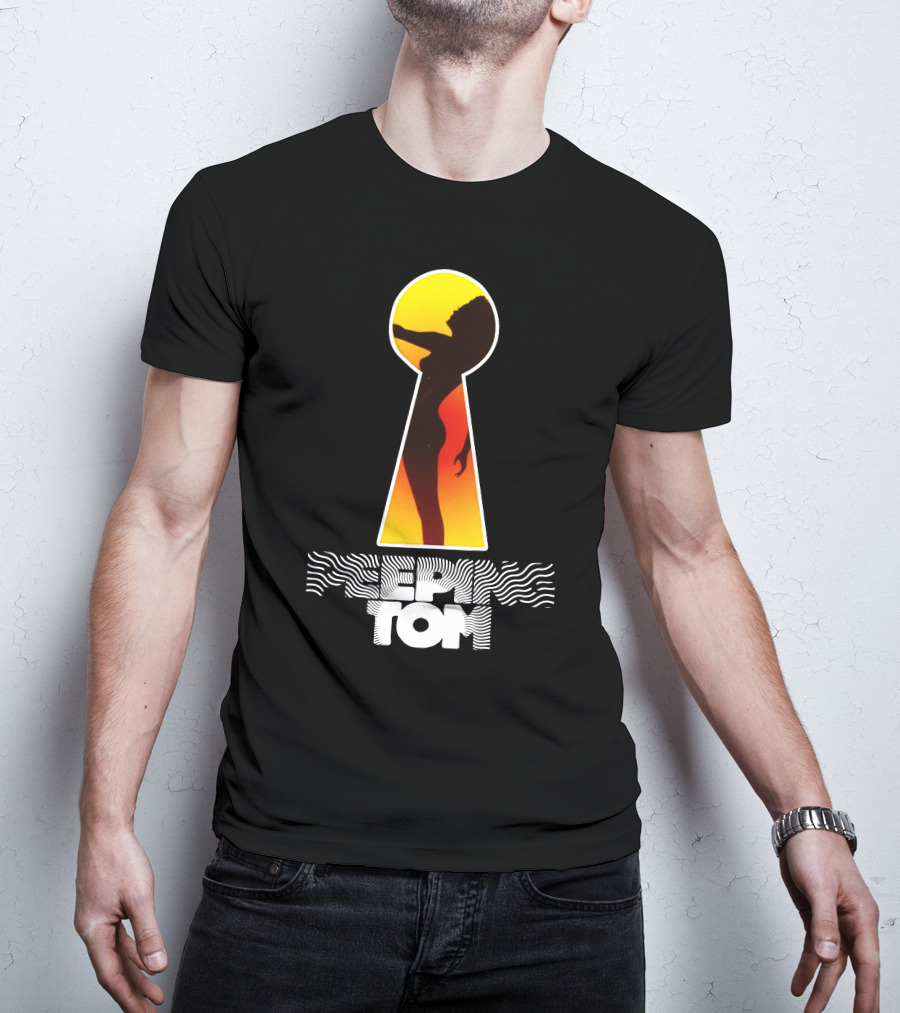 Peeping Tom 2006 Keyhole Silhouette Sunset T-Shirt