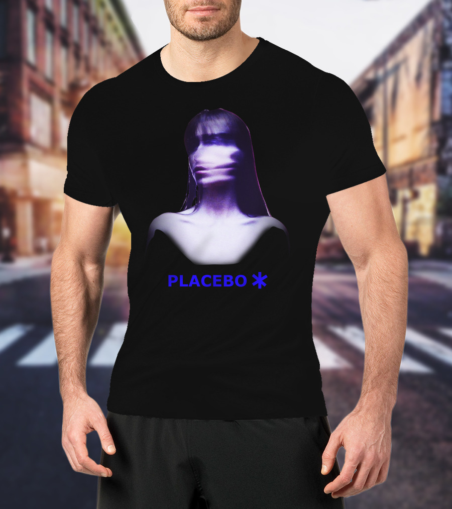 PLACEBO Purple Blur Girl T-Shirt