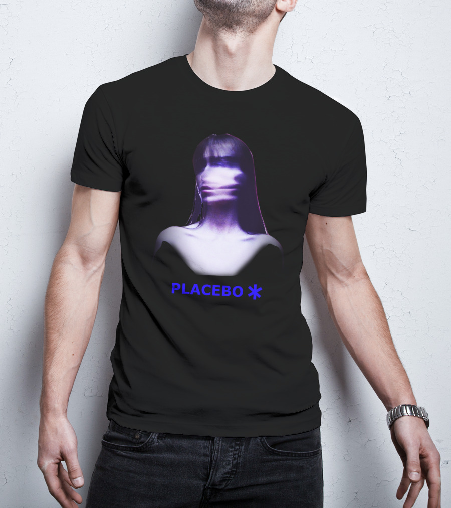 PLACEBO Purple Blur Girl T-Shirt