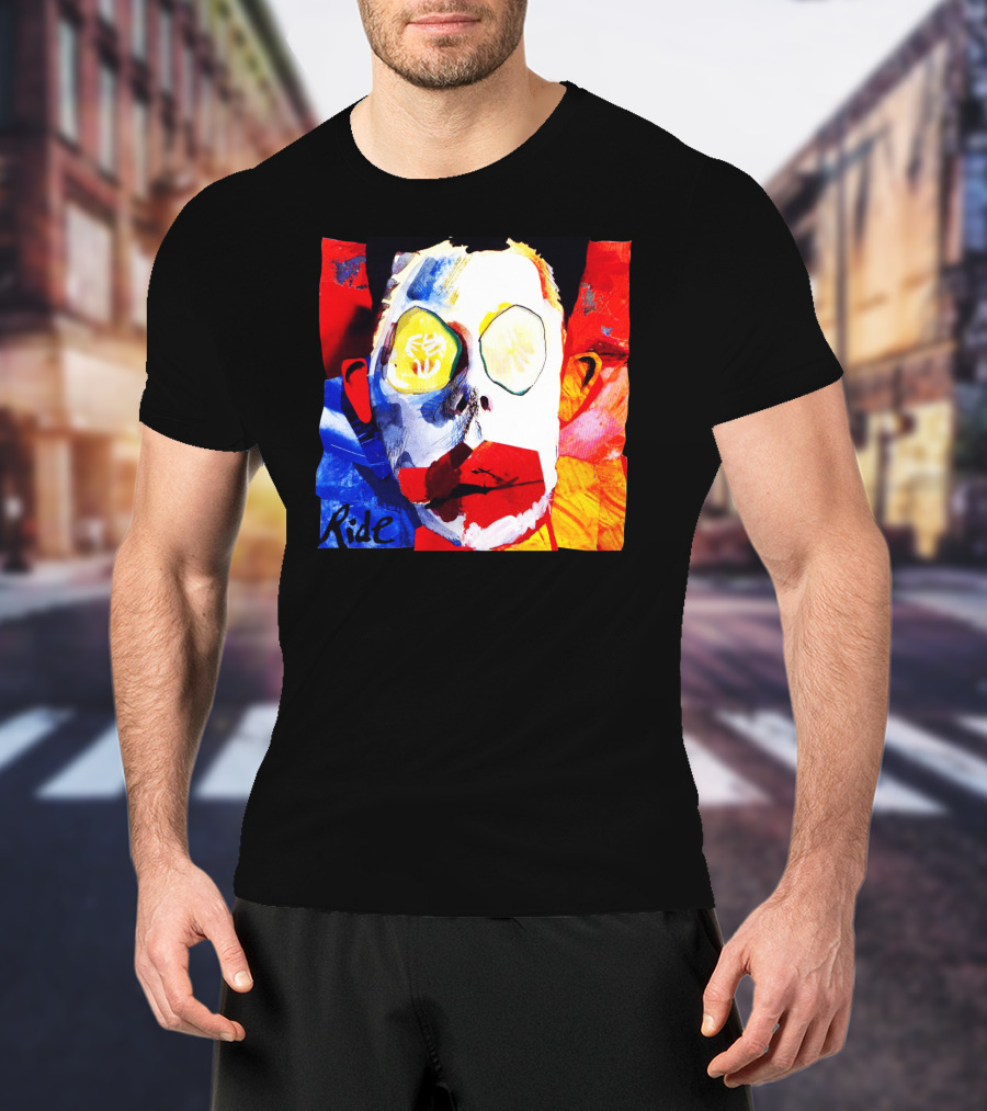 Ride Going Blank Again Album Cover Art Music Band T-Shirt
