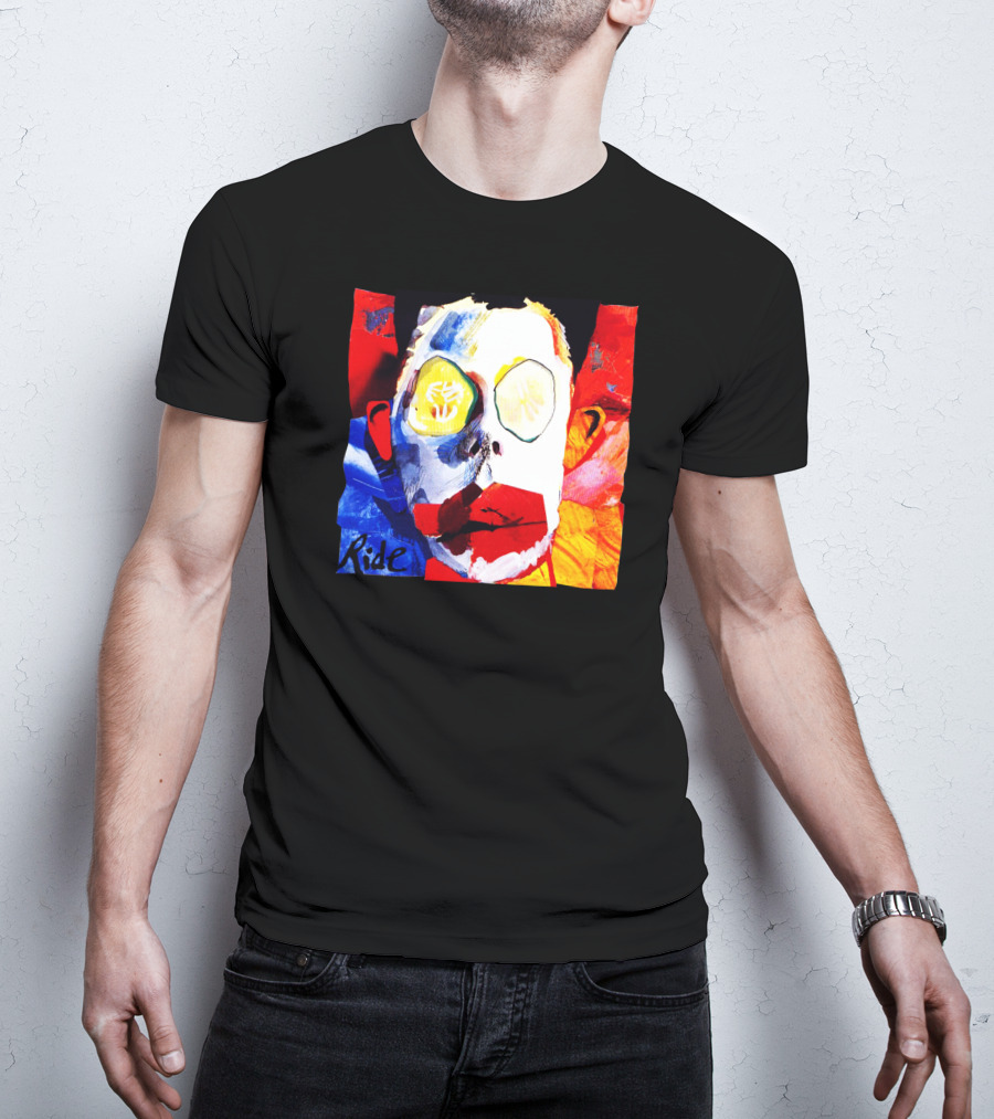Ride Going Blank Again Album Cover Art Music Band T-Shirt