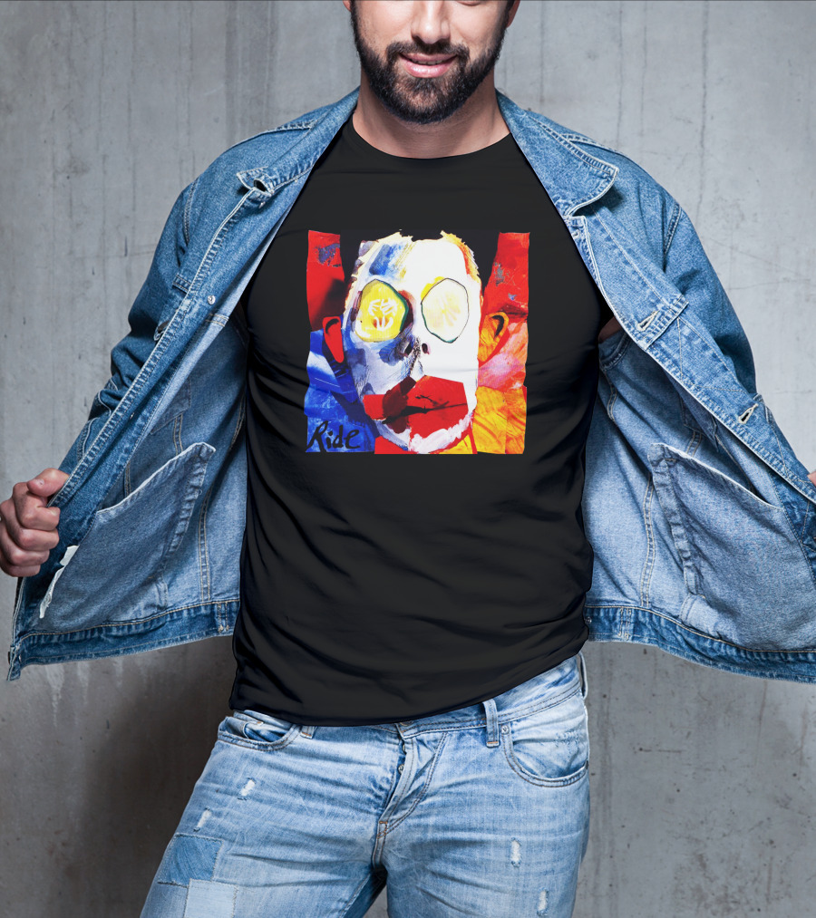 Ride Going Blank Again Album Cover Art Music Band T-Shirt
