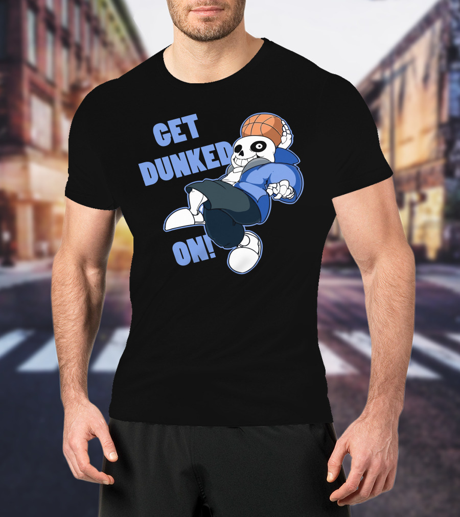 Sans Undertale Get Dunked On Basketball T-Shirt