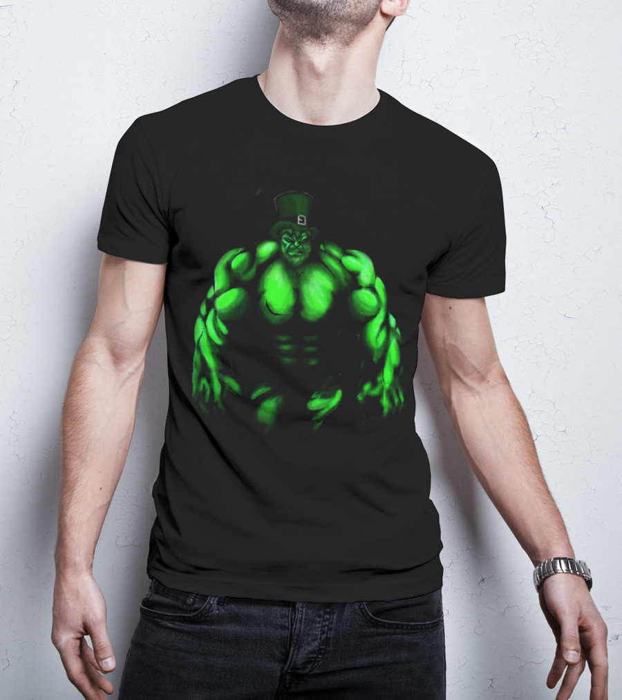 Hulk St Patrick's Day Green Leprechaun Hat T-Shirt