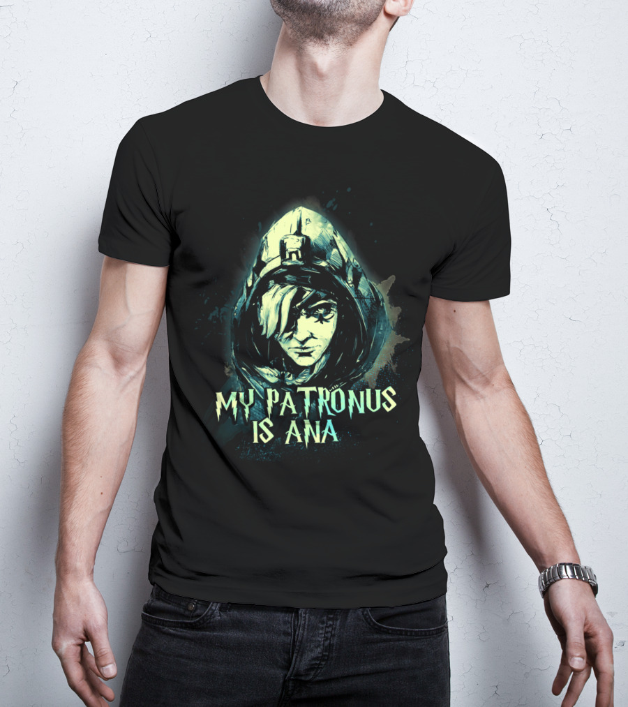 Overwatch My Patronus Is Ana Hoodie Character T-Shirt