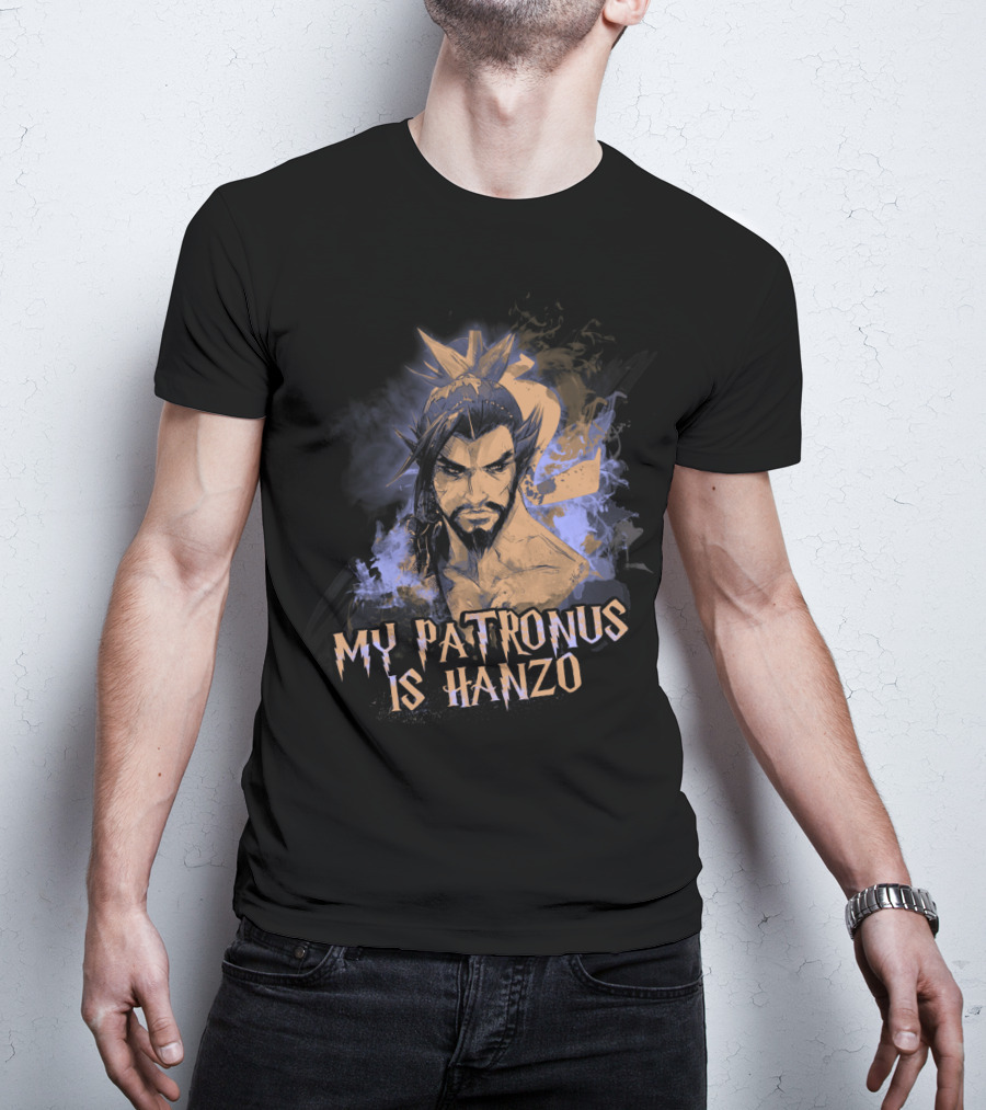 Game Overwatch My Patronus Is Hanzo Character T-Shirt