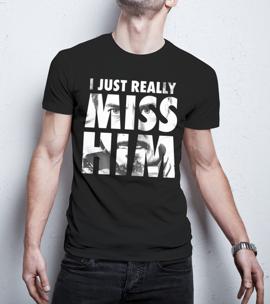 I Just Really Miss Him Tony Stark Tribute Marvel T-Shirt