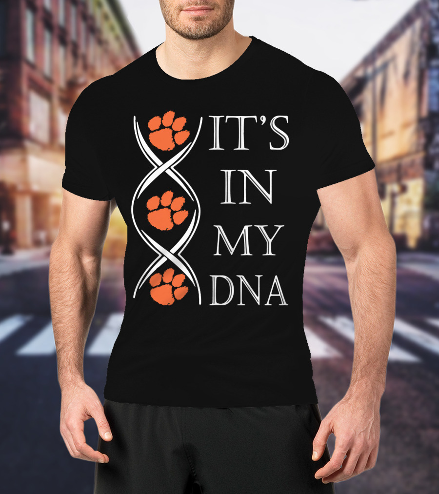 Clemson Tigers Football It's In My Dna T-Shirt