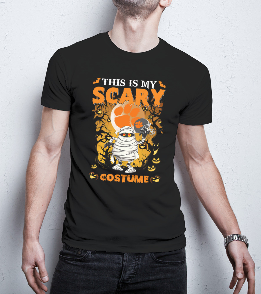 This Is My Scary Clemson Tigers Costume T-Shirt
