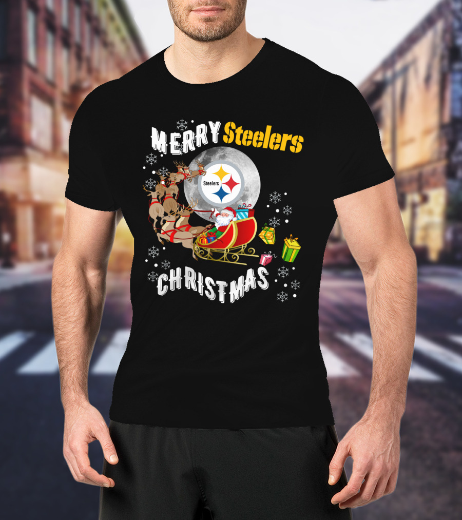 Merry Steelers Christmas T-Shirt