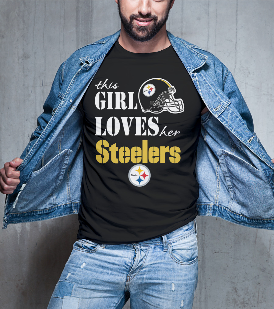 This Girl Loves Her Steelers T-Shirt