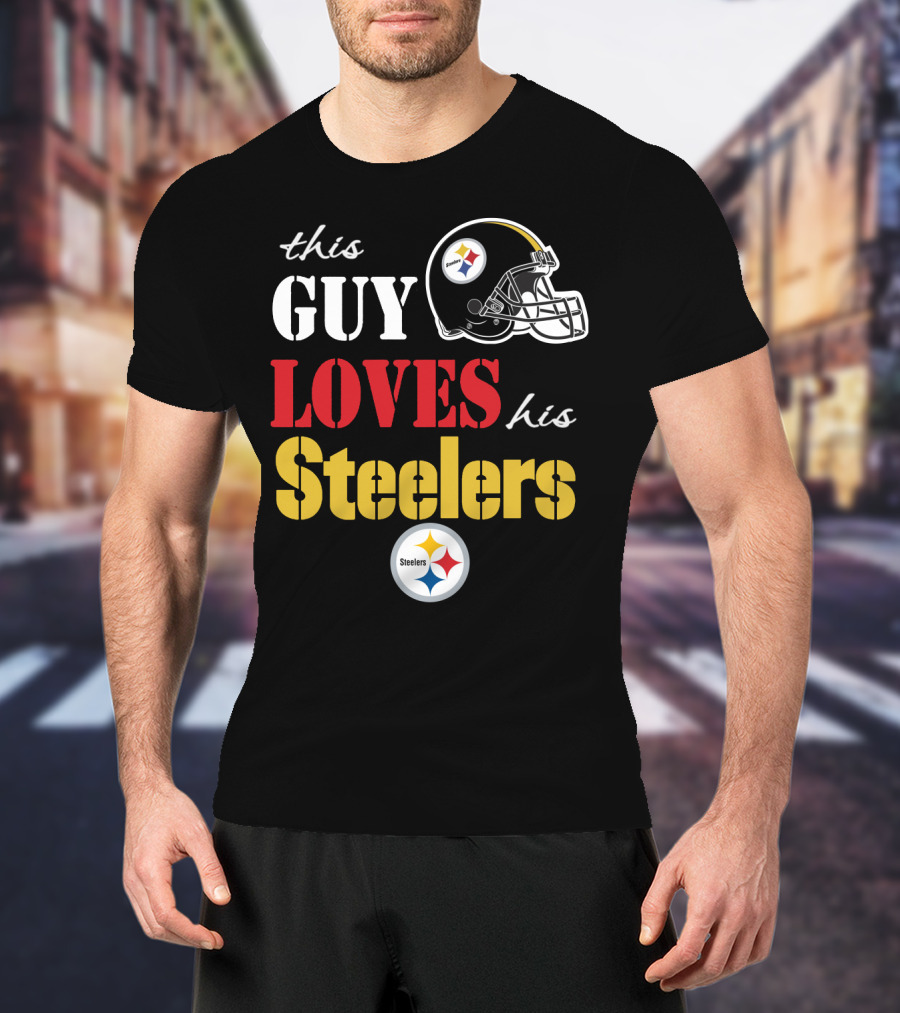 This Guy Loves His Steelers T-Shirt