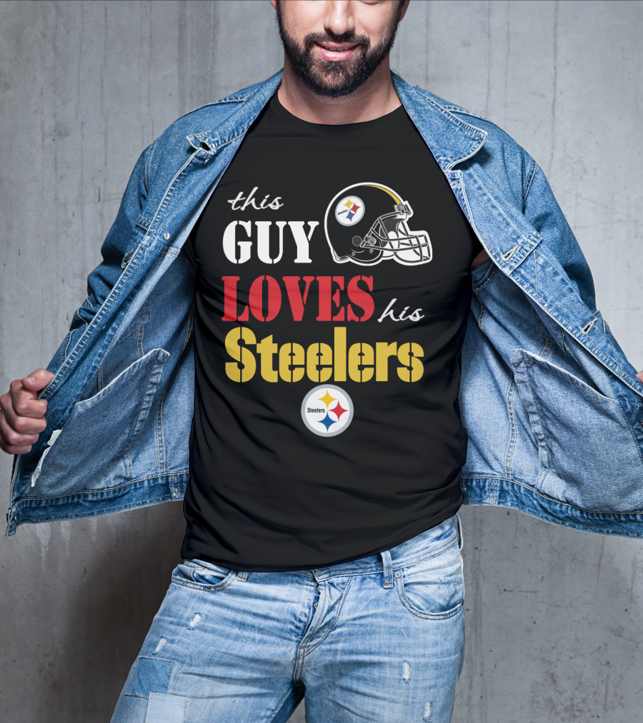 This Guy Loves His Steelers T-Shirt