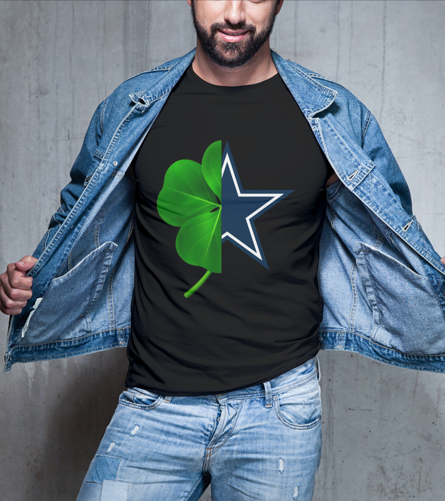 Dallas Cowboys Clover Star Fusion T-Shirt