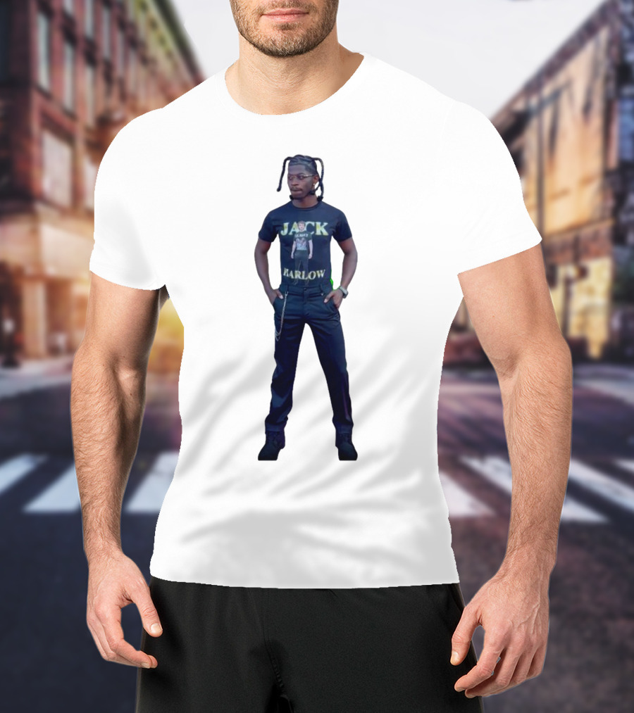JACK HARLOW Lilnas Graphic Tee With Full Body Pose T-Shirt