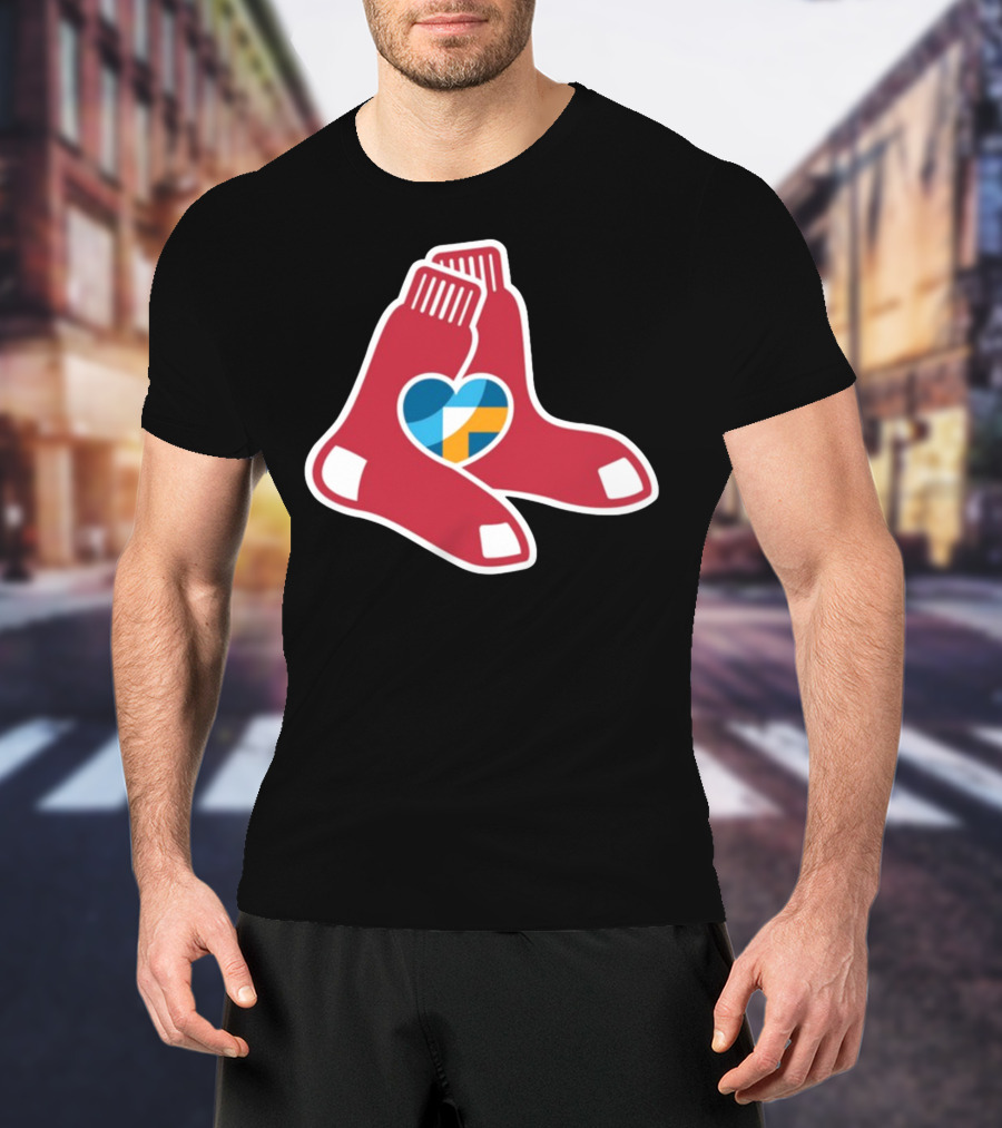 Red Sox Foundation Heart T-Shirt