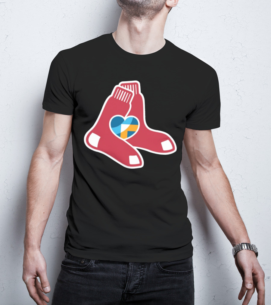 Red Sox Foundation Heart T-Shirt