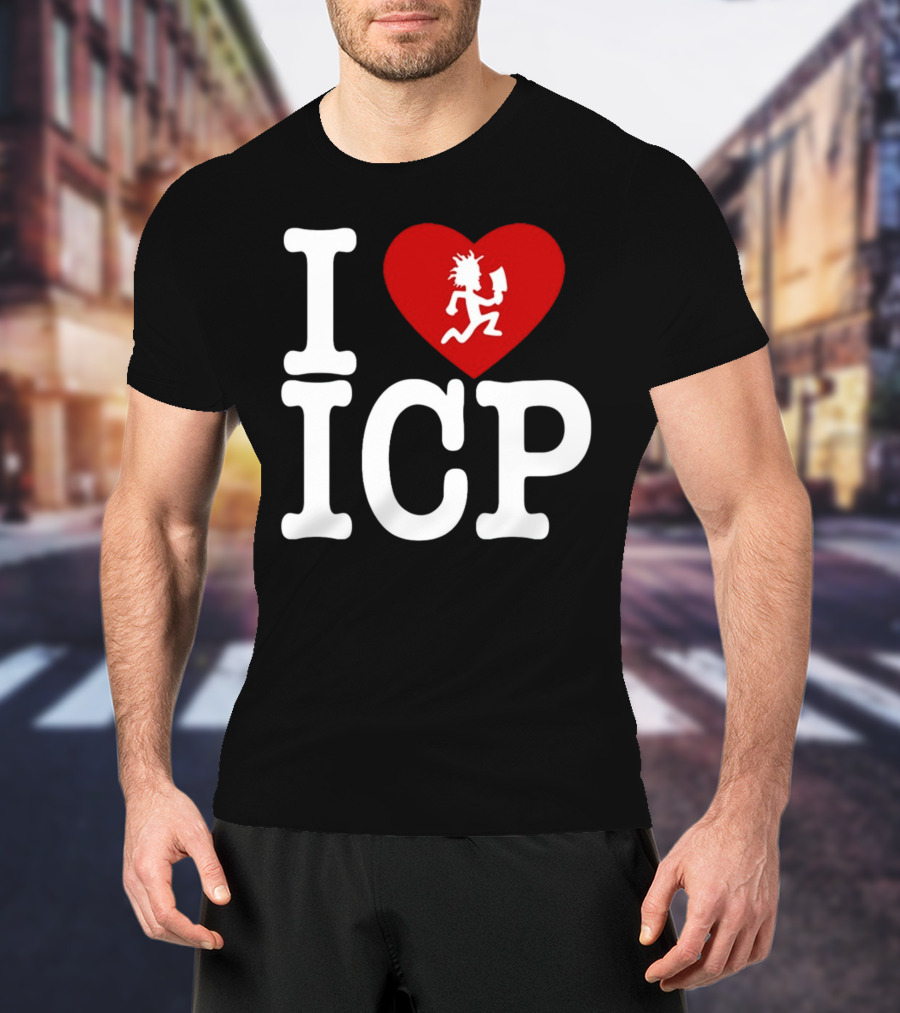 I Heart ICP Hatchetman Red Heart Iconic T-Shirt